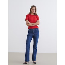 Lc Waikiki Lc Waıkıkı İndigo Slim Fit Kadın Jean Pantolon