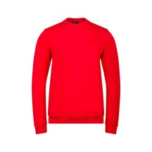 2as Orlando Erkek İnterlok Sıfır Yaka Sweatshirt Kırmızı 001