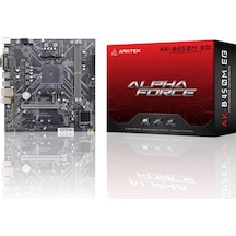 Arktek Alpha Force, Ak-b450m Eg, 2xddr4, M.2, D-sub, Dvı, Hdmı, Am4 Soket Anakart