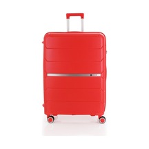 Mçs Polipropilen Valiz V366 75 Cm Büyük Boy Kırmızı Kırmızı