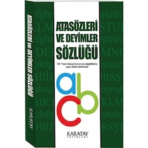 Karatay Yayınları Atasözleri Ve Deyimler Sözlüğü 9 X 13 Cm