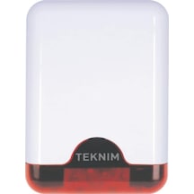 Teknim Vas-741rx Kırmızı Pencereli Harici Siren İç Kapaksız