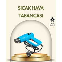 2000w Profesyonel 2 Kademeli Isı Tabancası Sıcak Hava Üfleme Mh-hs2111-9765