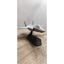 F35 Savaş Uçağı Modeli Siyah Renk 15 Cm Ev Ofsi Dekoratif Obje
