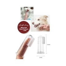 Parmak Silikon Kedi Ve Köpek Evcil Hayvan Diş Bakım Fırçası