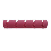 Mottopi Kıvrımlı Kablo Düzenleyici,kablo Tutucu Kablo Masaya Sabitleyici Yapışkanlı Usb Type-c- Pembe