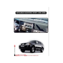 Mıtsubıshı Montero Sport 1996-2009torpido Koruma Halısı Siyah Kenar