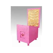 Kedi Kulübesi Standart Pink Pearl Plus Kedi Evi 35 x 50 x 52 CM
