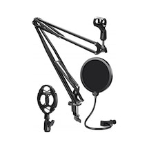 Lastvoice NB39HYP Set Stüdyo Mikrofon İçin Stand Shock Mount Filtre 35X35 CM