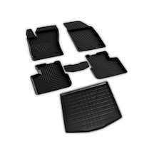 Fiat Egea Stationwagon Ferrous 4d Paspas Ve Alt Kademe İçin 3d Bagaj Havuzu 2015 Ve Üstü