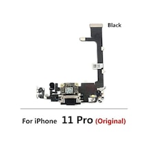 Apple iPhone Uyumlu 11 Pro Full Şarj Soketi Orj Siyah