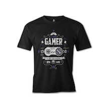 Oyun - 1990 Players Siyah Erkek Tshirt