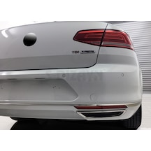 Vw Passat B8 2015-2018 Krom Egzoz Çıkışı Görünümü Difüzör