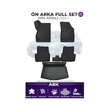 Opel Astra "j" 5d Karbon Paspas Takımı +3d Pvc Bagaj Havuzu Set