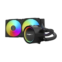 Fsp Ae24-b, 240mm, Argb, 2 Fanlı, Lga1851/1700/1200/am4/am5 Uyumlu, Cpu Sıvı Soğutma Siyah