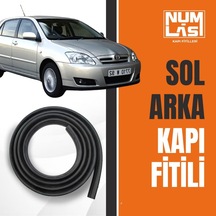 Toyota Corolla Hatchback 2000-2006 Sol Arka Kapı Fitili-a Kalite-numlas-nm5832