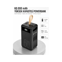 Güvenlik Korumalı Hızlı Şarj Özellikli Powerbank Yeni Nesil Siyah