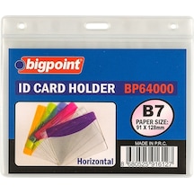 Bigpoint Korumalı Kart Poşeti Yatay B7 128x91mm 10'lu Poşet