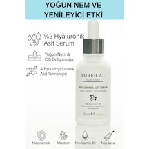 Pureical %2 Hyaluronik Asit Serum, Yoğun Nem, Cilt Dolgunlaştırıcı Ve Canlı Cilt Bakım 30 Ml