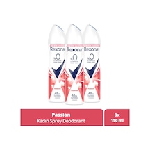 Rexona Passion Kadın Sprey Deodorant 3 x 150 ML Rexona Passion Kadın Sprey Deodorant 3 x 150 ML