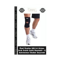 Özel Üretim Nb114 Ortası Acık Dızlık Çelik Destekli - S Antrenman Beden Seçenek