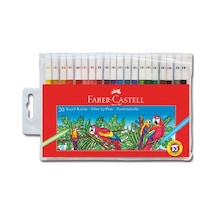 Faber-Castell Keçeli Kalem 20 Renk Yıkanabilir