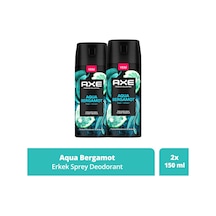 Axe Aqua Bergamot Erkek Sprey Deodorant 2 x 150 ML