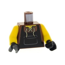 Minifigür Parçaları: Torso, Vücut, Gövde: 973pb0538c01