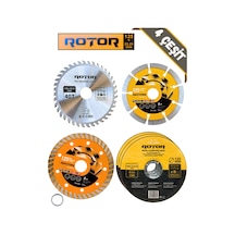 6'li Disk Seti 125x22,23 Metal+seramik+ahşap Set 6 Parça