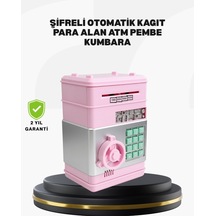 Büyük Hazneli Şifreli Para Tasarruf Kumbarası 1