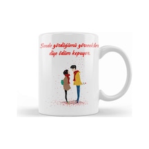 Sevgililer Günü Sevgiliye Hediye 0220 Kupa Bardak Porselen Karışık