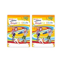 Funtastics Eğitici Boyama Defteri 2li Paket