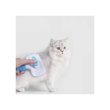 Otomatik Tüy Temizleme Mekanizmalı Pembe Pet Tarak