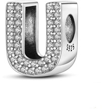 Fubena Taşlı Harf Charm - U