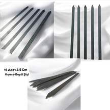 15 Adet Adana Kebap Beyti Şişi En 2.5 Cm,boy 55 Cm,kıyma Şişi