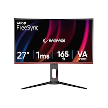 Rampage Voyager VY27R165C 27" 1 Ms Full HD Freesync Curved Pivot Oyuncu Monitörü (Outlet)