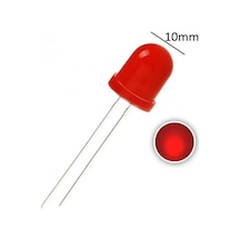 10Mm Kırmızı Led 10 Adet