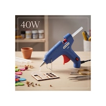 40w Sıcak Silikon Tabancası - 11 Mm Mum Silikon Uyumlu