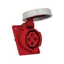 Mete Enerji 4x16a. Ip67 Makine Prizi -eğik- Vidalı Bağ. 406507v