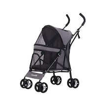 Royalist Dtc-801 Katlanabilir Kedi Köpek Arabası Gri 65x40x94 Cm 294-57006.05