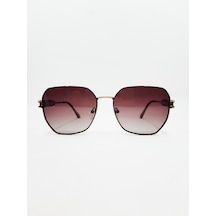 Esrada Ines 33153 C101 Brown Unısex Güneş Gözlüğü 57-16-145 Kahverengi