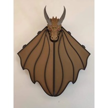 Ejderha Temalı Dekoratif Saklama Kutusu - Özel Tasarım Dragon Box