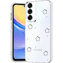 Mey İthalat Samsung Uyumlu Galaxy A34 5g Fiyonk Desenli Kapak - Desen 2 Şeffaf