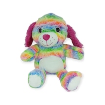 Peluş Renkli Hayvanlar 38 Cm - Tavşan Çok Renkli