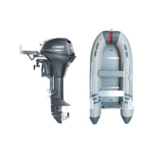 Marinport 4.00 Ahşap Taban Şişme Bot + Yamaha 9.9 Hp Deniz Motoru