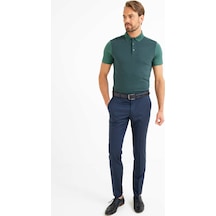 Cacharel İndigo Slim Fit Kumaş Pantolon Mavi