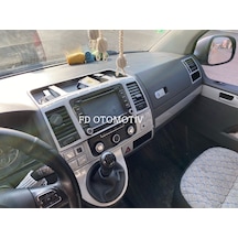 Volkswagen Transporter T6 ( Gümüş Gri Set ) Torpido Maun Kaplama