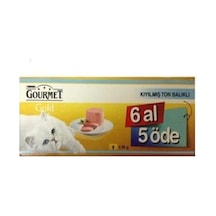 Purina Gourmet Gold 6 Al 5 Öde Kıyılmış Ton Balıklı Yetişkin Kedi Maması 85 G