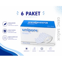 Unipore Elastik Flaster 10 10 Cm 6 Paket