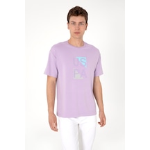 U.s. Polo Assn. Erkek Lila Tişört 50299882-vr034 Lila